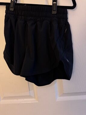 lululemon athletica Black Women's Running Skort with Inner Short